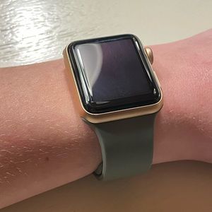 Series 3 iwatch 38mm rose gold